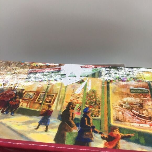 Thomas Kinkade 1000 piece Christmas Puzzle - Picture 2 of 4